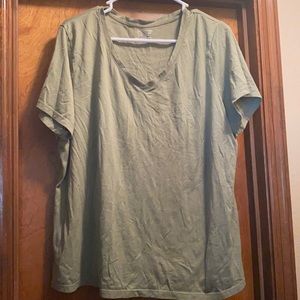 Time and Tru XXXL Green top